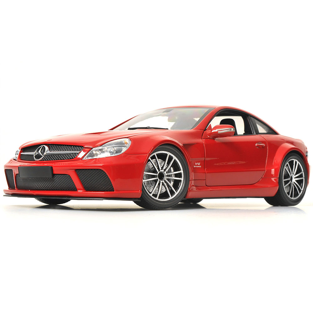 Red Mercedes Benz sl65 AMG