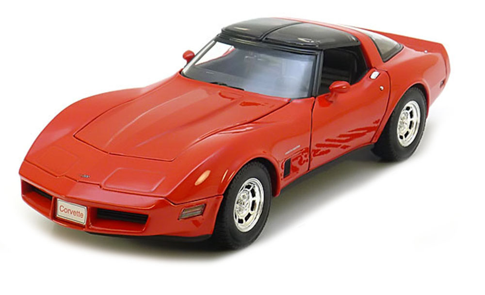 Chevrolet Corvette C3 Coupe 1982 Red.