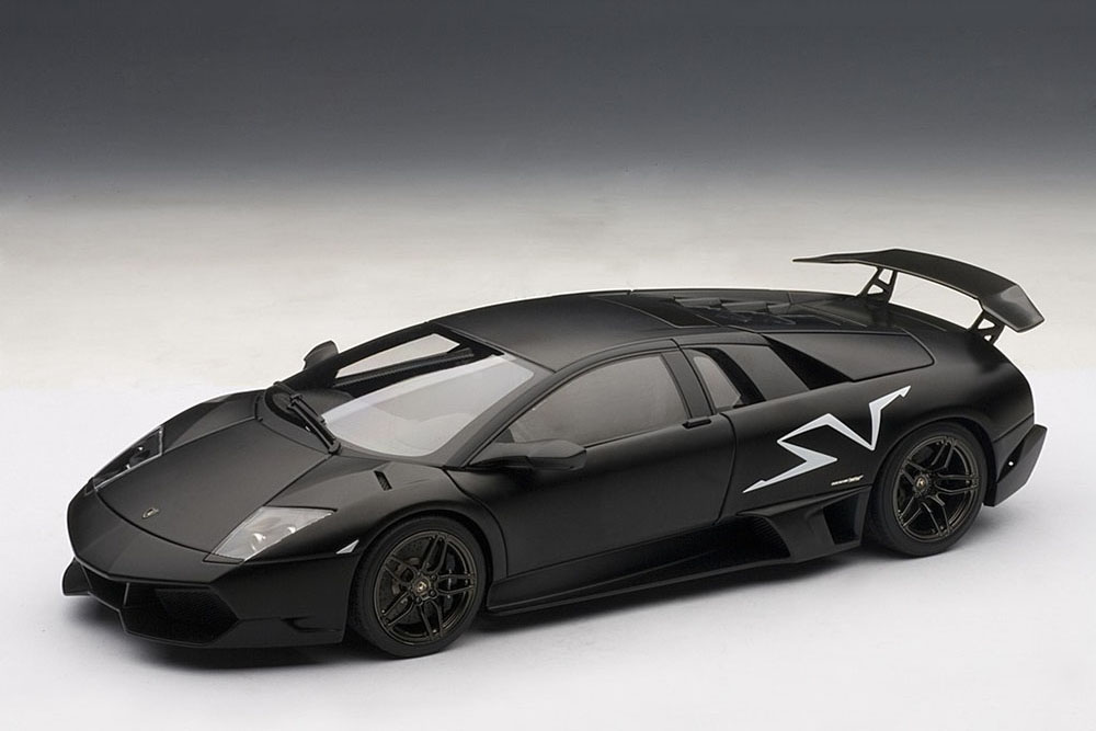 Lamborghini Murcielago lp670 4 SV синяя